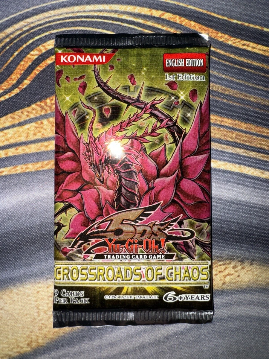 Konami Yu-Gi-Oh! TCG Crossroads of Chaos Sealed Collectible Card