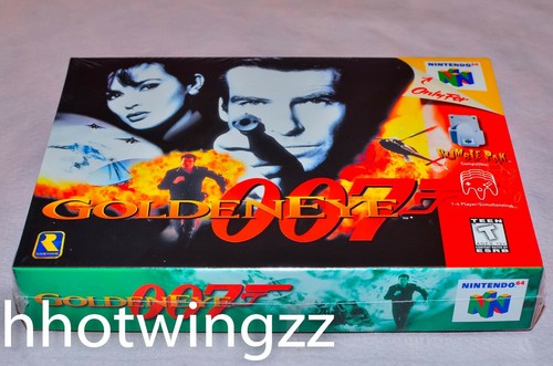 GoldenEye 007 (Nintendo 64, 1997) Brand New Original Factory Sealed UNCIRCULATED - Picture 1 of 4