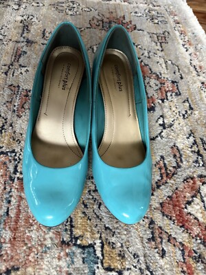 Comfort Plus By Predictions Blue Heels 9.5
