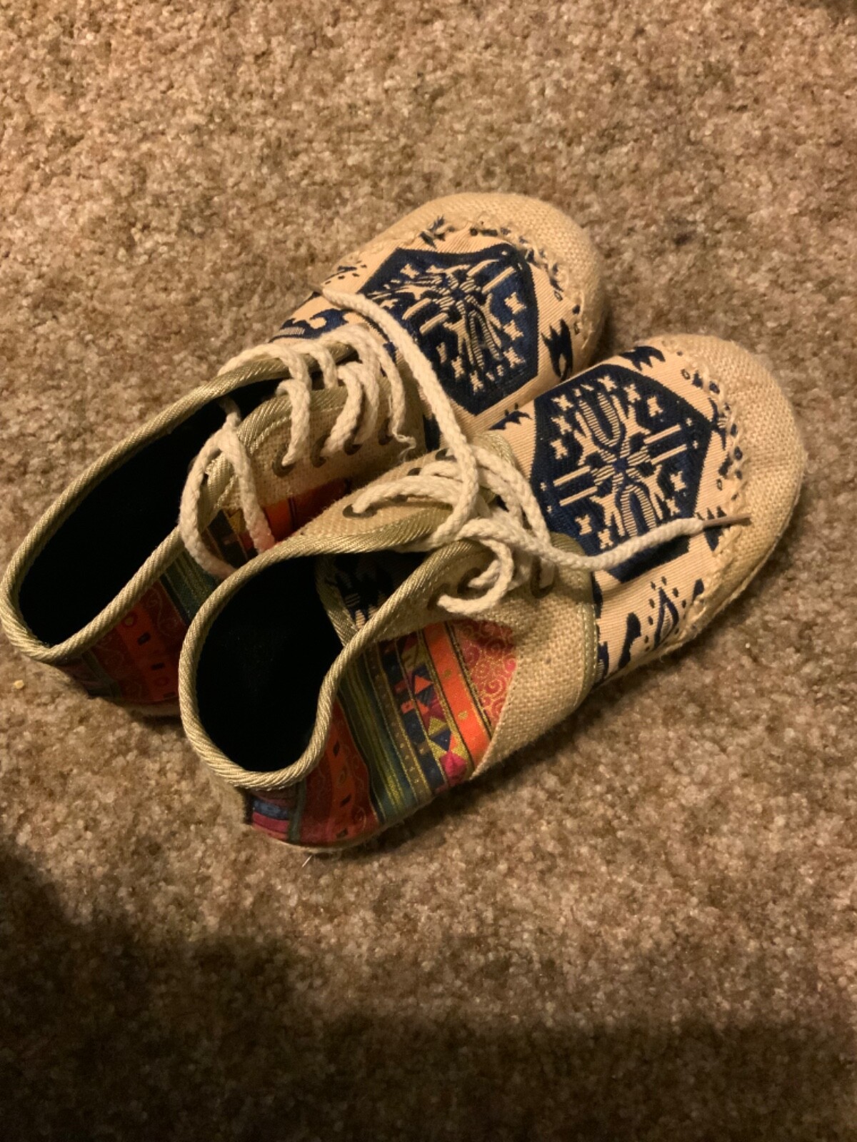 Cute Patterned Platform Shoes with Inside Velvet … - image 2