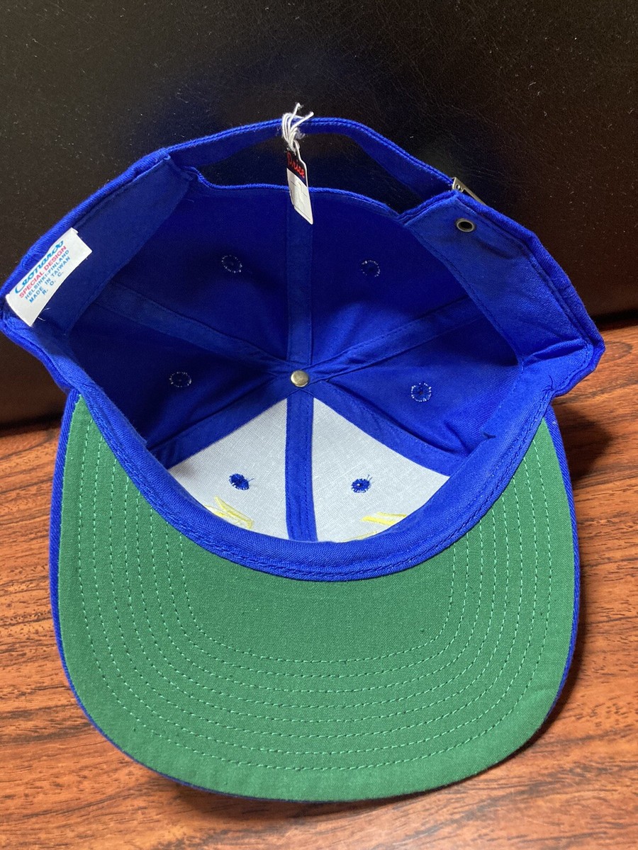 WRC Subaru 555 World Rally Team Leonardo Hat Cap Blue Adjustable