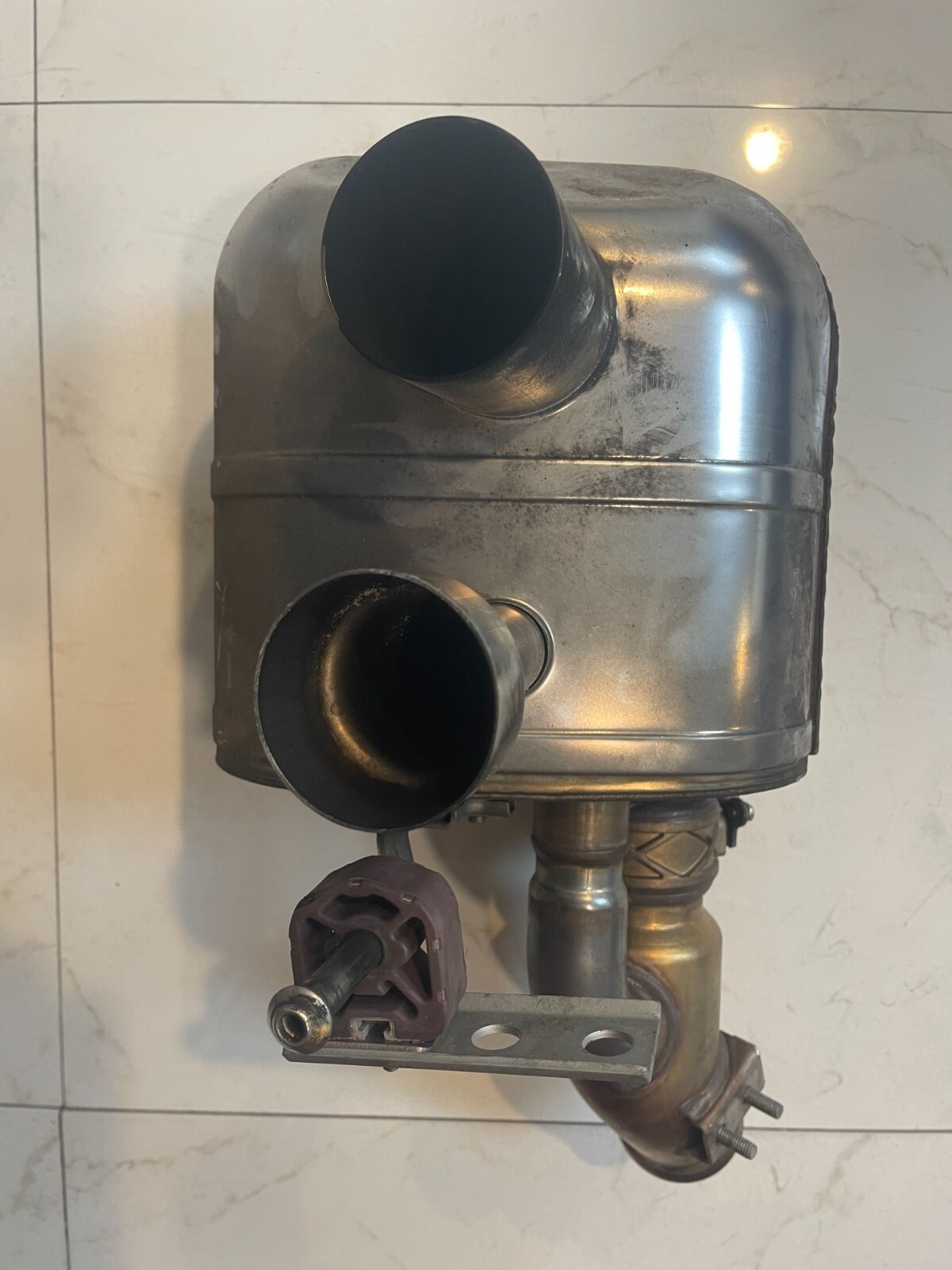 Ferrari California Turbo, RH, Right Muffler, Used, P/N 309364