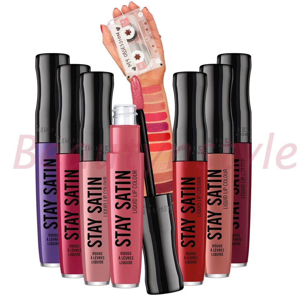 Rimmel London Stay Satin Lip Gloss - Choose Your Shade