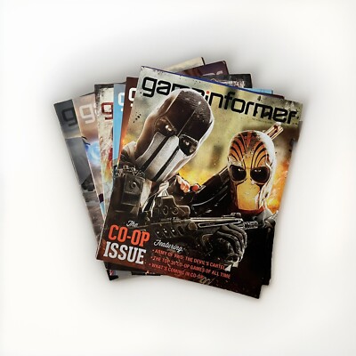 Game Informer Mag 7 Issues - # 233 234 235 236 237 238 239 - Good