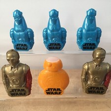 Lot 6 Star Wars Force Awakens Droid Viewers 2015 General Mills Cereal Toys C-3PO