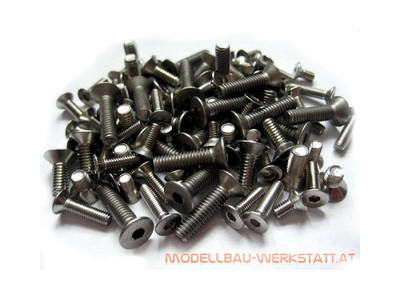Schrauben-Set Bodenplatte für Associated RC8B3.2e Asso chassis screw kit