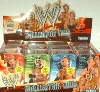 Wrestling WWE  Collector Tins  Dosen + Power Chipz   zum aussuchen   NEU/OVP 