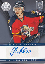 2013-14 Totally Certified Rookie Signatures #TRNBJ Nick Bjugstad