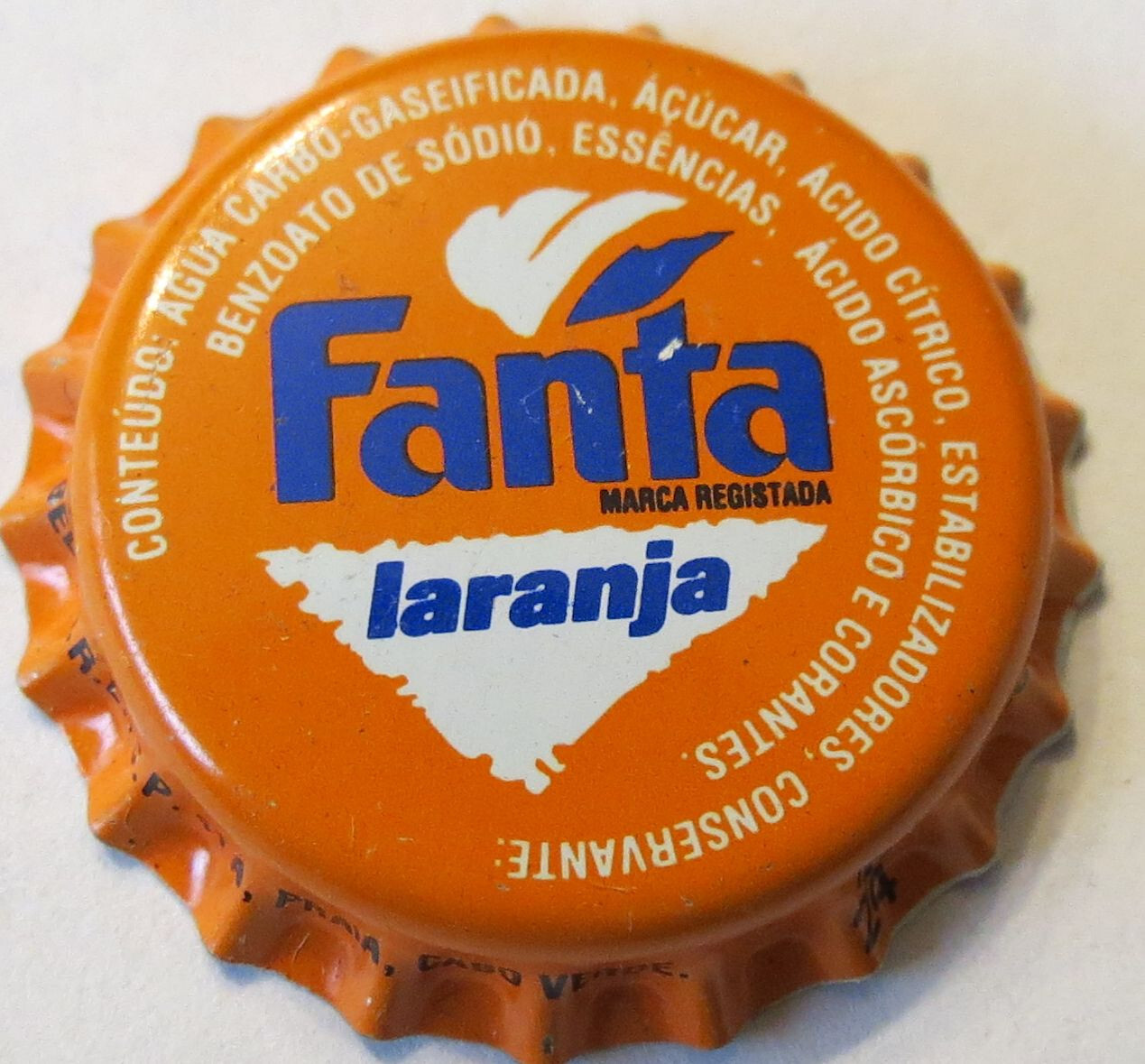 Fanta Cabo Verde Corona Botellas Tapas Kronkorken Cápsula Chapas