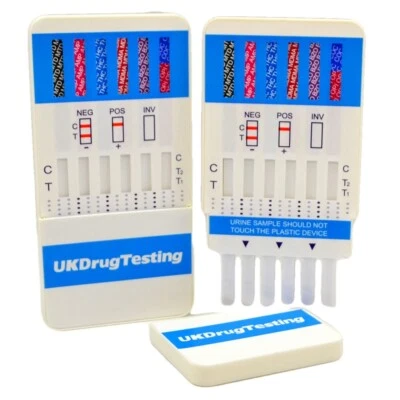 2 x UKDrugTesting ULTRA SENSITIVE 7 in 1 Drug Testing Kits