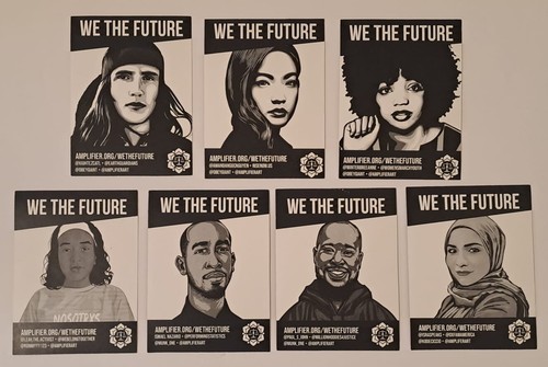 Shepard Fairey: We The Future - Set Original Aufkleber nie benutzt 🙂 selten - Bild 2 von 4