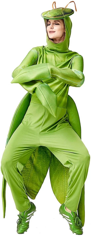 Костюм богомола для взрослых мужчин женщин насекомое жук Хэллоуин Cos карнавальный костюм - Изображение 2 из 4