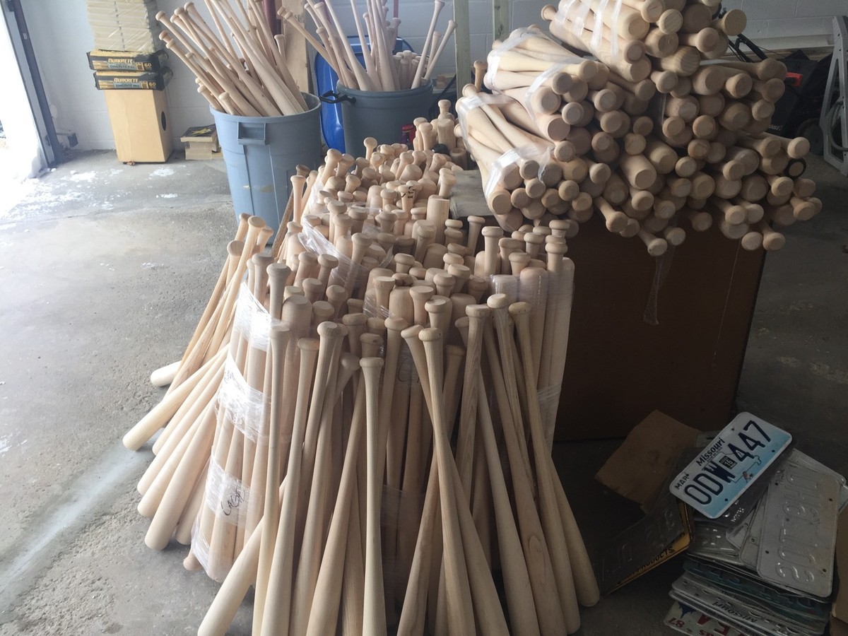 Batte de baseball - BB-12 - Bois de qualité - Adulte - Noir - Haute