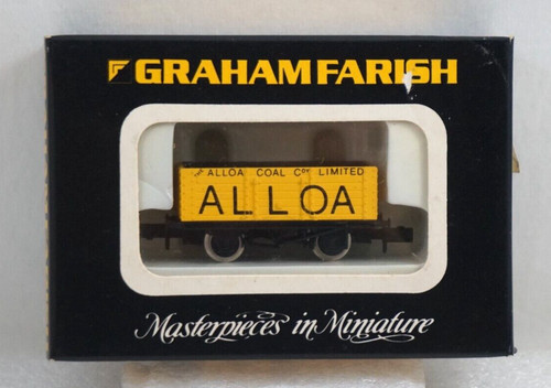 Vagón de tren Graham Farish ALLOA N escala 6 tablones - 2128 | Zustand: Used