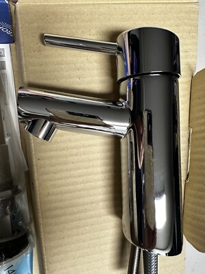 Grohe Concetto Single Handle 1 Hole Bathroom w Drain 3427000A Chrome