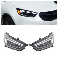 For 2017-2022 Buick Encore Full LED Headlight Pair Headlamps Left+Right LH RH
