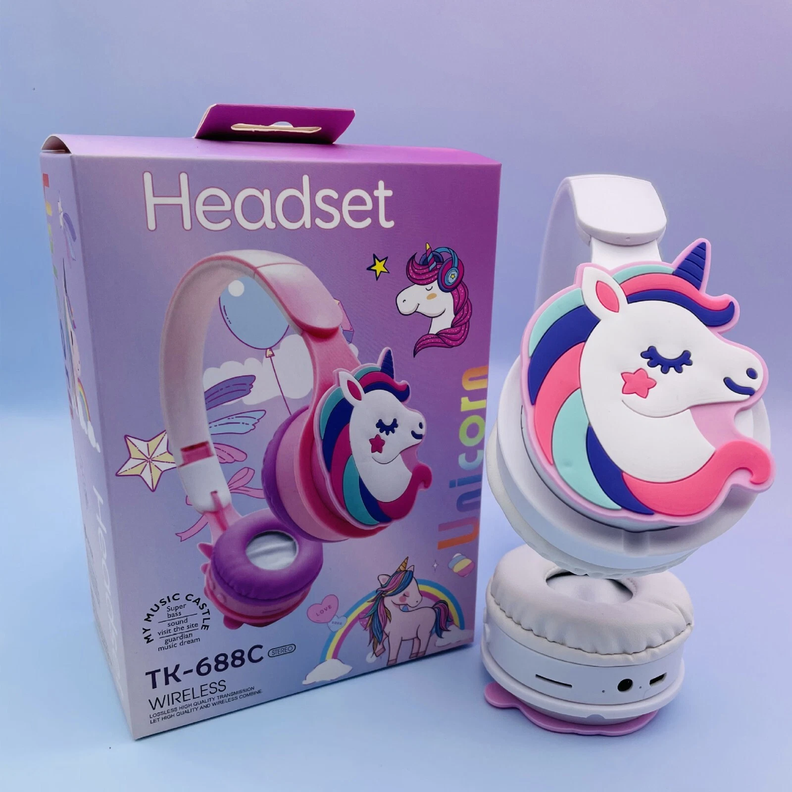 Bluetooth Headphones Wireless for Girls Women Men - Picture 2 of 8