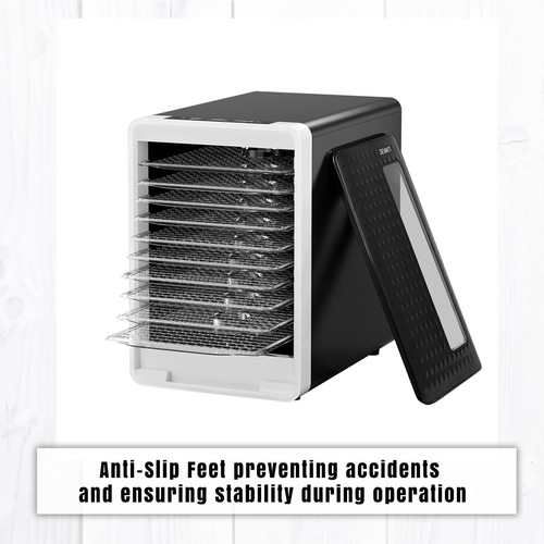 Devanti Food Dehydrator Fruit Meat Dryer Beef Jerky Dehydrators Machine 10 Tray - Picture 2 of 9