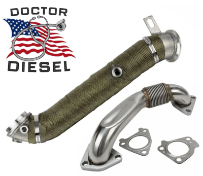 #ad DDP 3quot; Turbo Pipe W Up Pipe For 2011 2015 GMC Chevy 6.6L LML Duramax Diesel $224.99