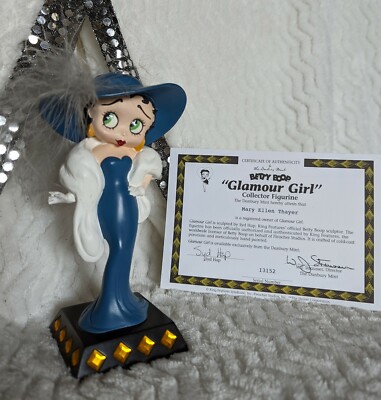Danbury Mint BETTY BOOP ''Glamour Girl'' Collector Figurine w/COA (1996)