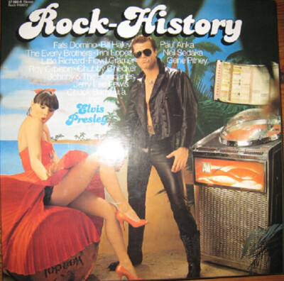 LP-BOX Fats Domino / Elvis Presley / Neil Sedaka a. o. Rock-History NEAR MINT