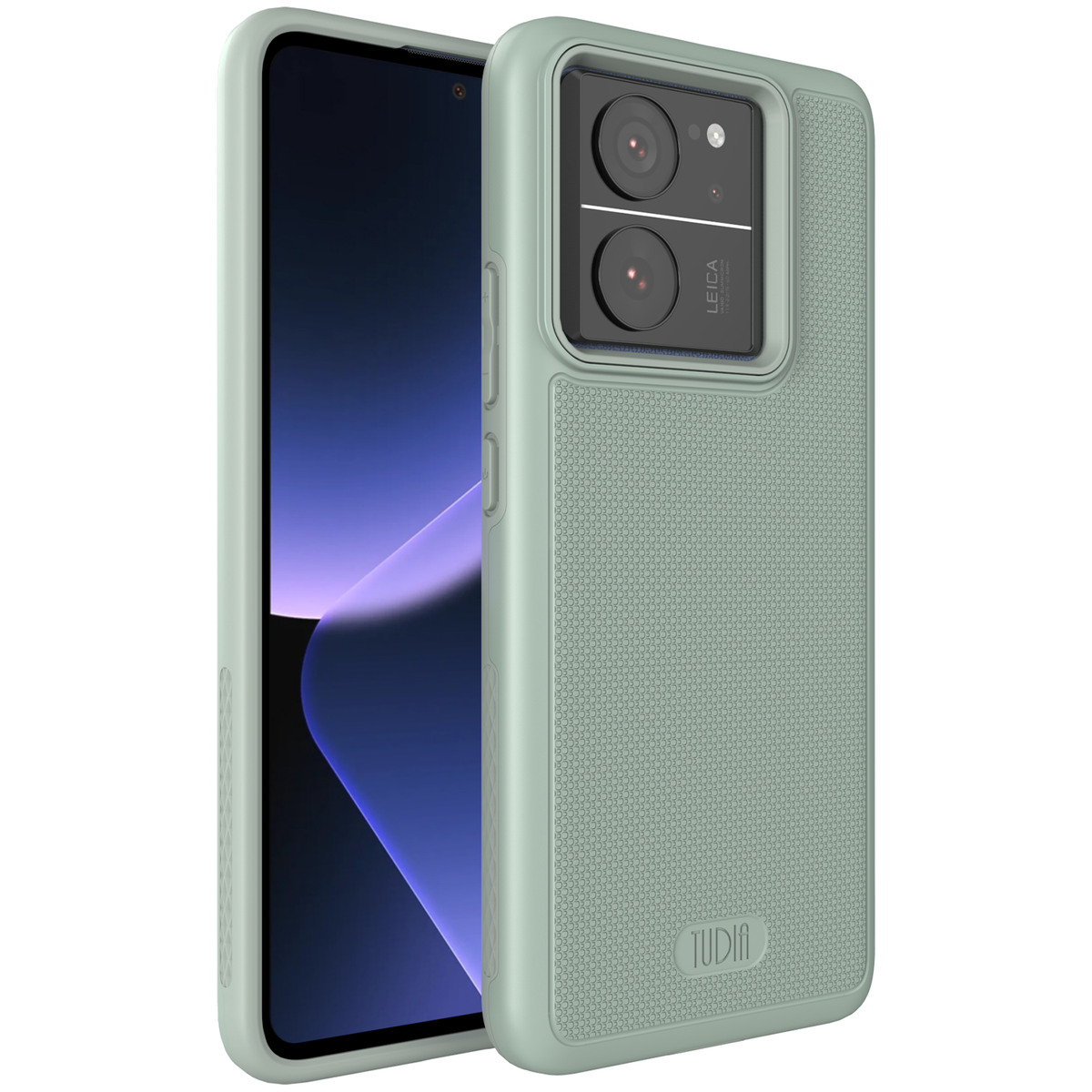 GAPlus Cover Ultra Sottile Rigida Opaca Per Xiaomi 13T / 13T Pro - Custodia A Guscio Gommoso, Viola, Antiurto
