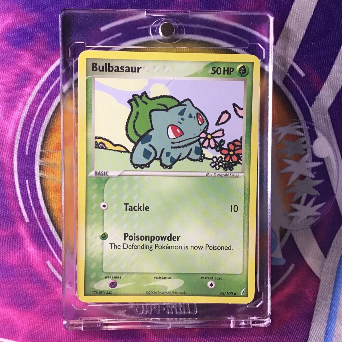 Bulbasaur - 45/100 - Vintage (EX Crystal Guardians) Pokemon TCG