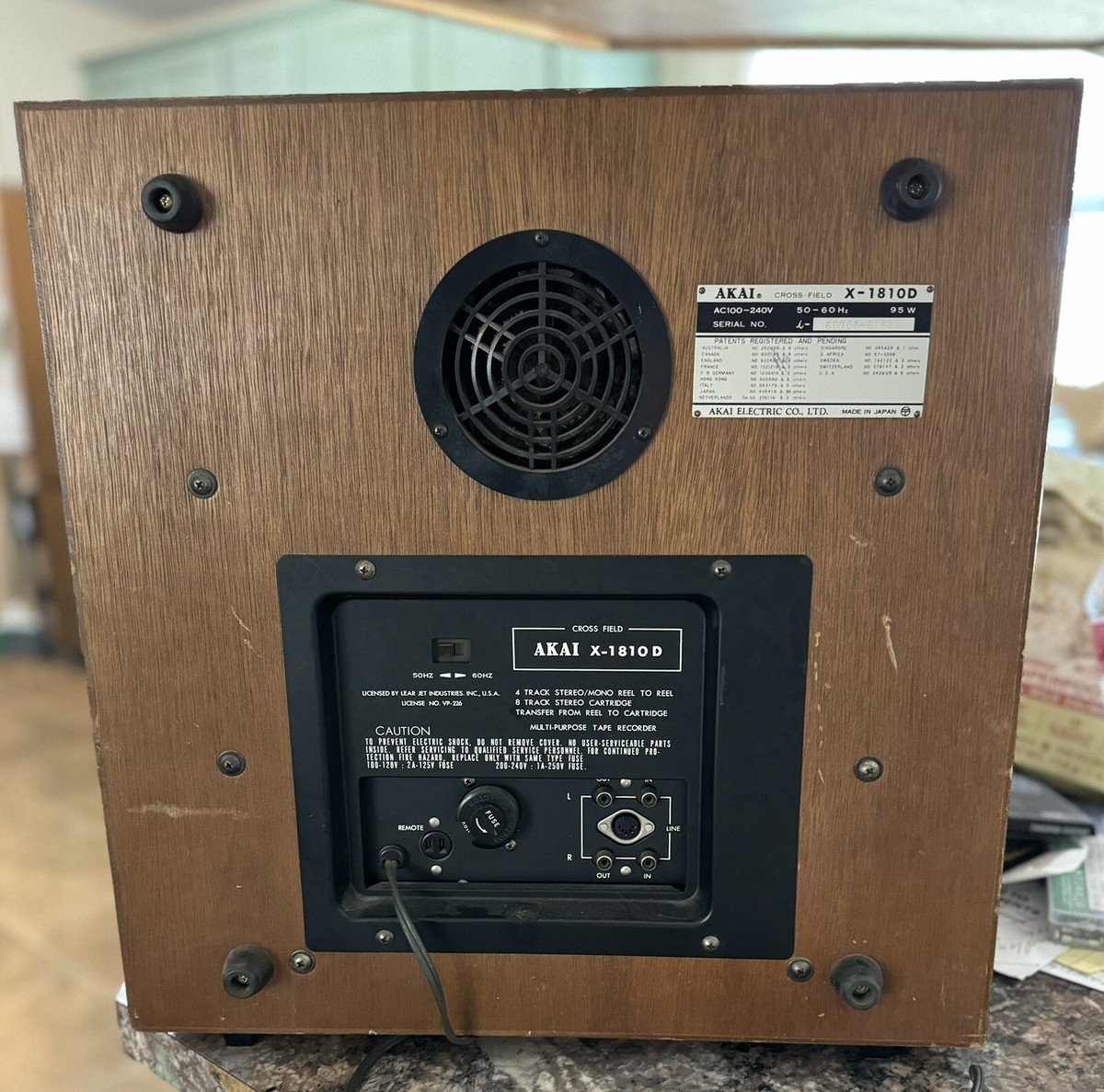 Akai X-1810D Reel to Reel Stereo Tape Deck | eBay