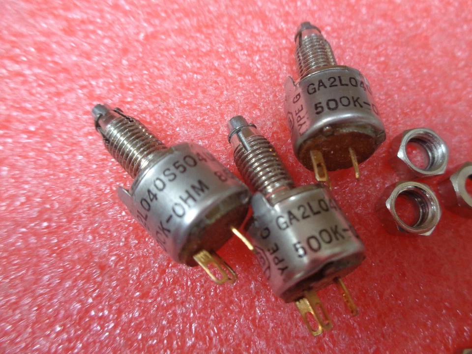 GA2L040S504UC ALLEN BRADLEY TYPE G 500K-OHM ROLAND BOSS AUDIO REPAIR x2pcs - Image 2 of 4