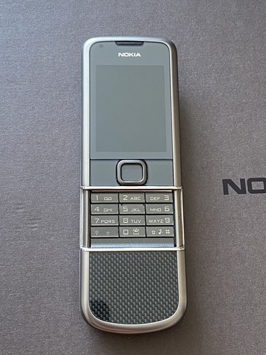 Nokia 8800 Carbon Arte - Silver (Unlocked) Mobile Phone