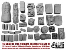 1/16  Vietnam Accessories #1 For M113 and Other Ve - ValueGear Resin  16-USM-01