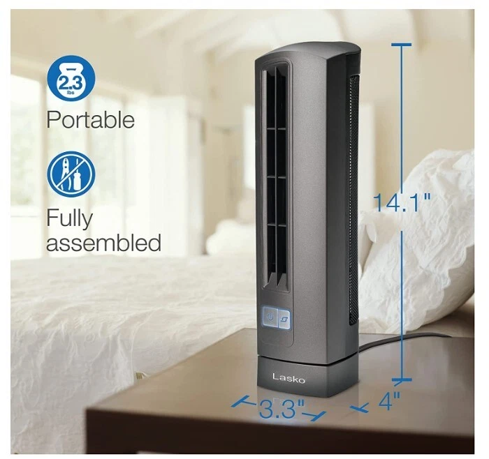 Slim table fan deals
