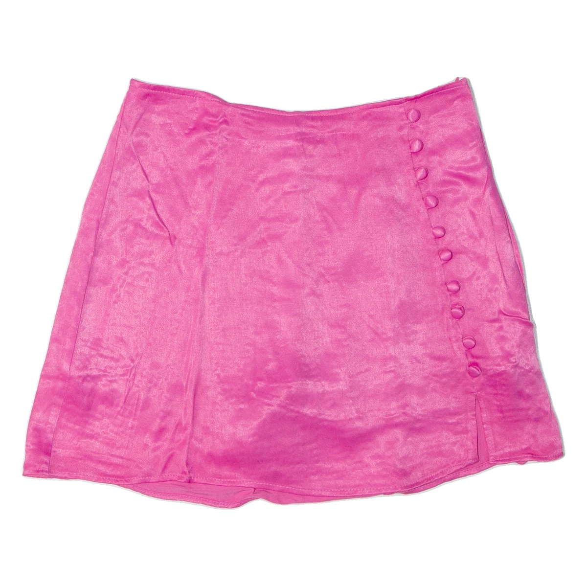JUPE DOUBLÉE PERFORÉE ZARA BASIC FEMME XS IVOIRE 2 PLIS