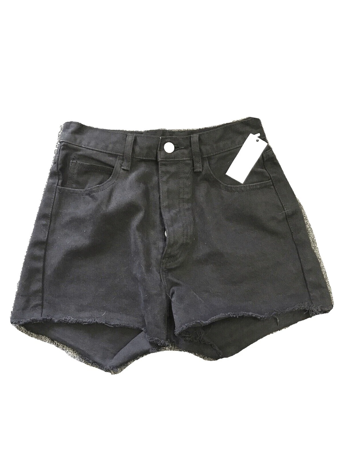 Shorts Sólido Preto Brandy Melville para mulheres
