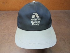 Vintage Asgrow Round-up Ready Seeds Farm snapback hat trucker cap K-Products
