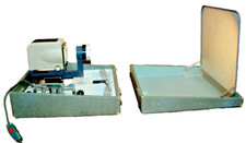 Fujica Attache Projector, Case and Screen  Made in Japan  Vintage  T1440