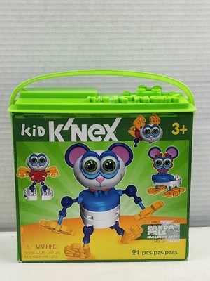 Kid K'nex Panda Pals Building Set Children New Open Box 2009 Hard To Find 
