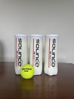 Solinco Tour Tennis Ball Extra Duty 3 Tube Bundle