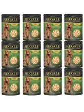 REGALE LUXURY DOG FOOD 12 POUCHES FILLET IN JELLY CHICKEN BREAST WITH RICE & VEG