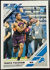 Travis Fulgham 2019 Panini Donruss Rookies #294 Detroit Lions RC Rookie Card. rookie card picture