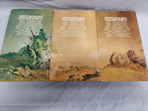 Kompletter Mars "John Carter" von Edgar Rice Burroughs (Gino D' Achille Cover) - Bild 9 von 15