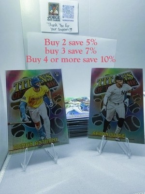 2026 Topps Series 1 & 2 Titans of the Game (build your lot)