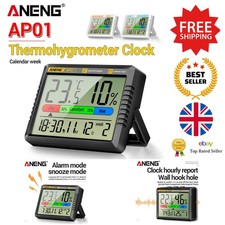 Temperature Gauge - Digital Humidity Meter for Indoor Use - Precision