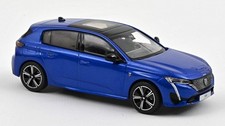 Peugeot 308 GT 2021 Vertigo Blue 1:43 NOREV 473933