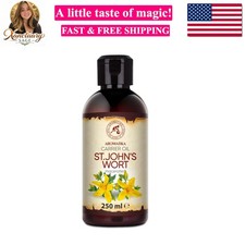 St Johns Wort Oil 8.5 Fl Oz 250ml - Hypericum Perforatum - 100 Pure Natura...
