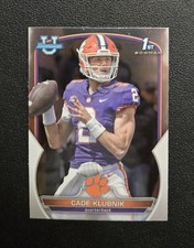 2022 Bowman University Chrome Cade Klubnik 1st Bowman #42 Clemson Tigers
