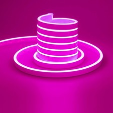 150ft Led Neon Rope Light Strip Flex Tube Wedding Garden Sign Decor Outdoor 110v
