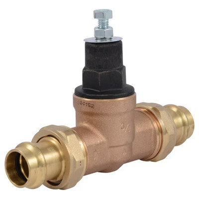 3/4-In Copper Press EB45 Pressure Regulating Valve Poly Top