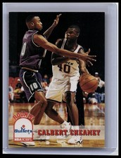 1993-94 NBA Hoops - Calbert Cheaney #416 Rookie Card. rookie card picture