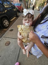 Baby Girl Doll 20 in Realistic Reborn Baby Dolls Vinyl Body